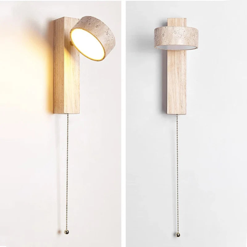 Wooden Wall Lamps
