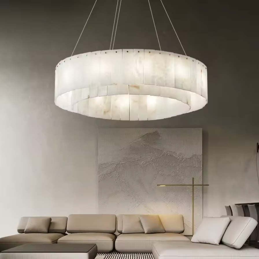 Marble Ceiling Light Chandelier Living Room