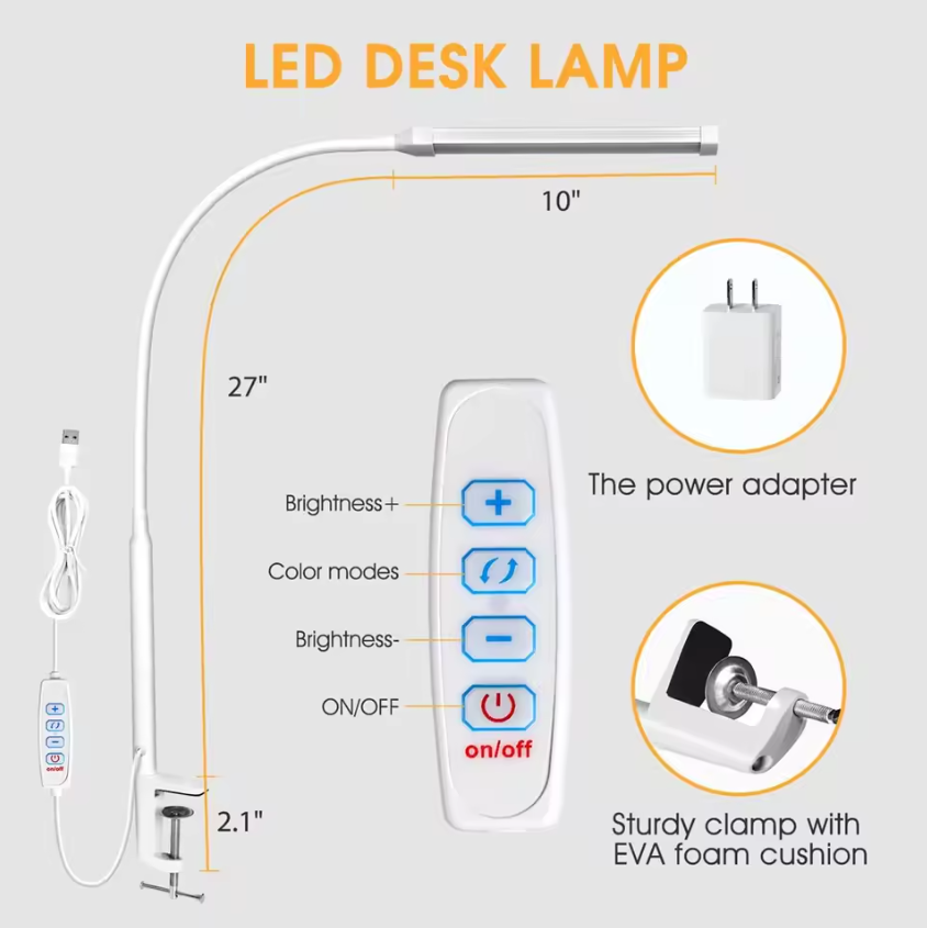 Long Arm Table Lamp