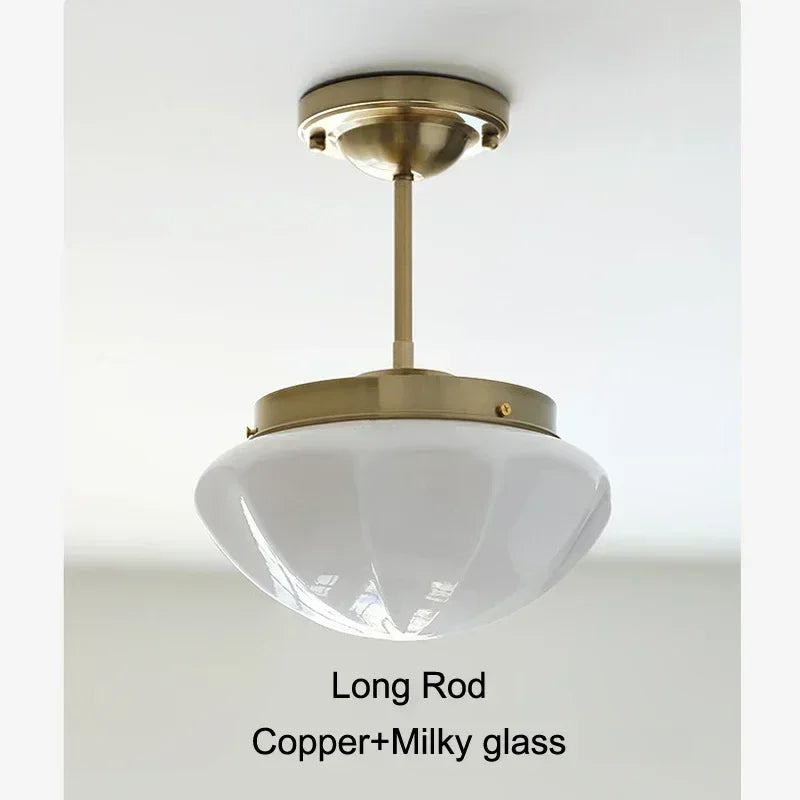 Long Rod Classic French Ceiling Light