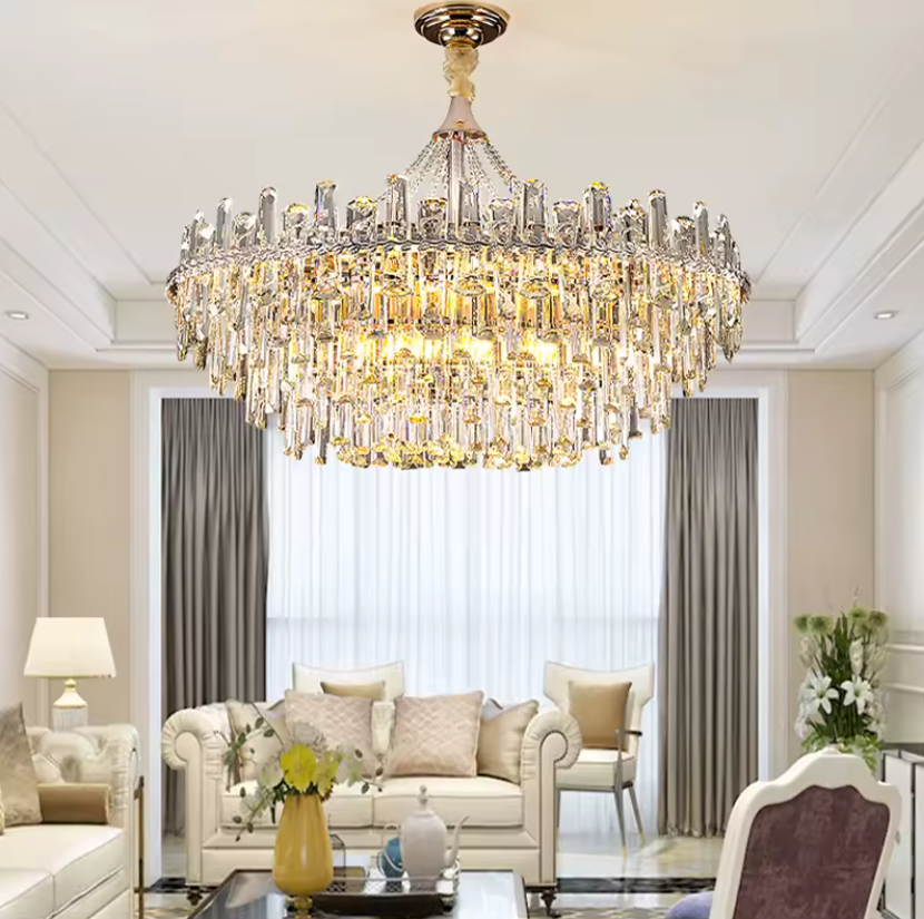 Luxury Crystal Chandelier For Living Room