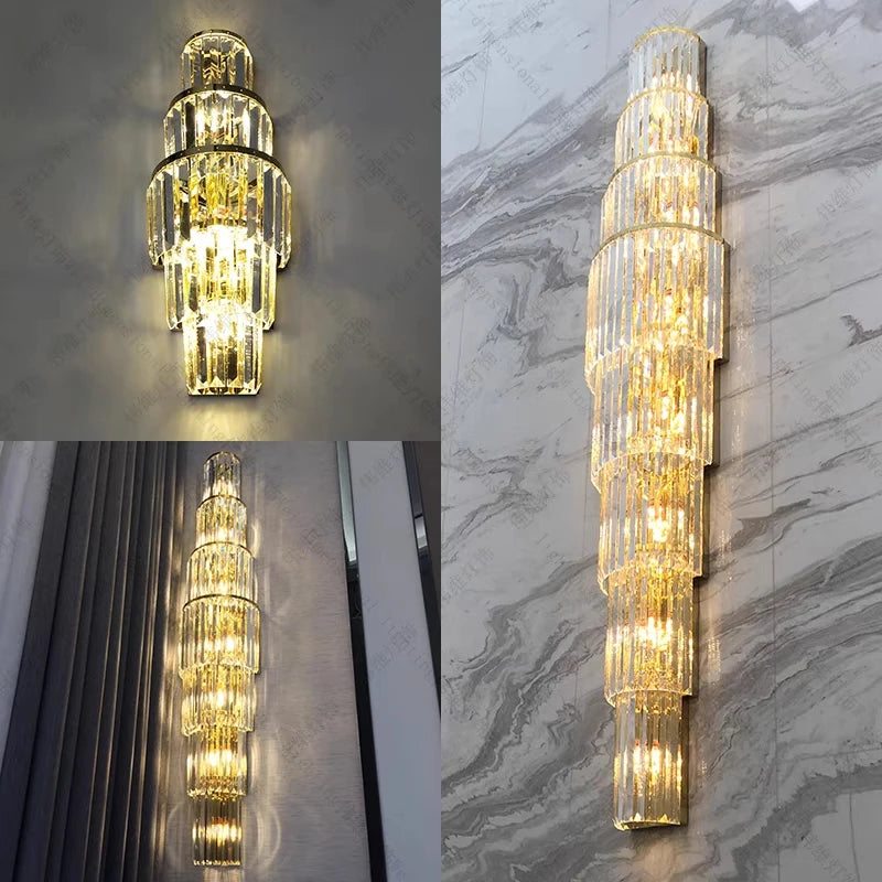 Luxury Crystal Wall Lights