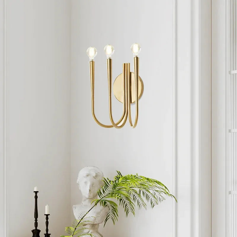 Luxury Gold Wall Light