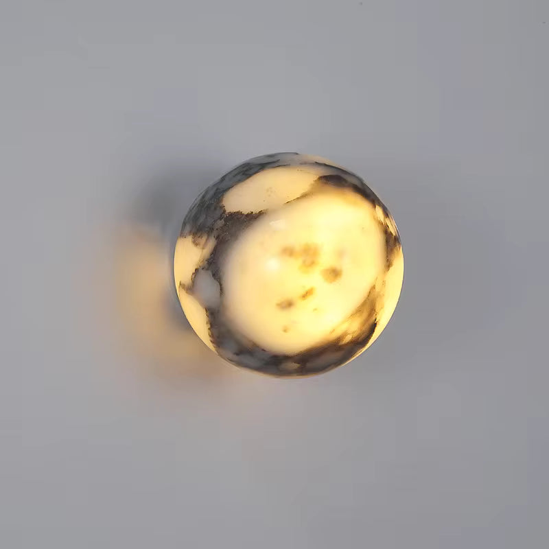 Marble Ball Wall Sconce