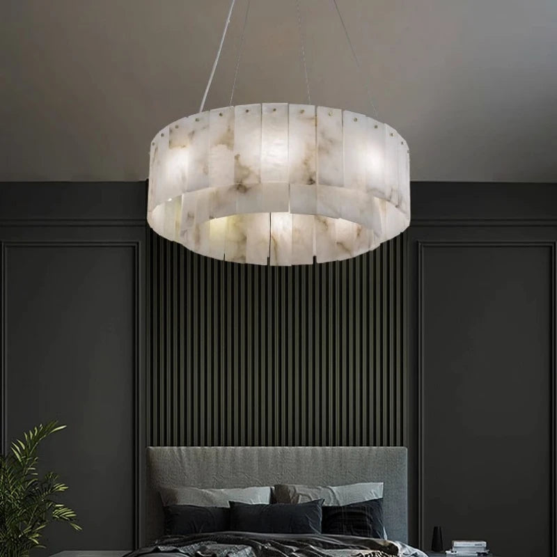 Bedroom Marble Ceiling Light Chandelier