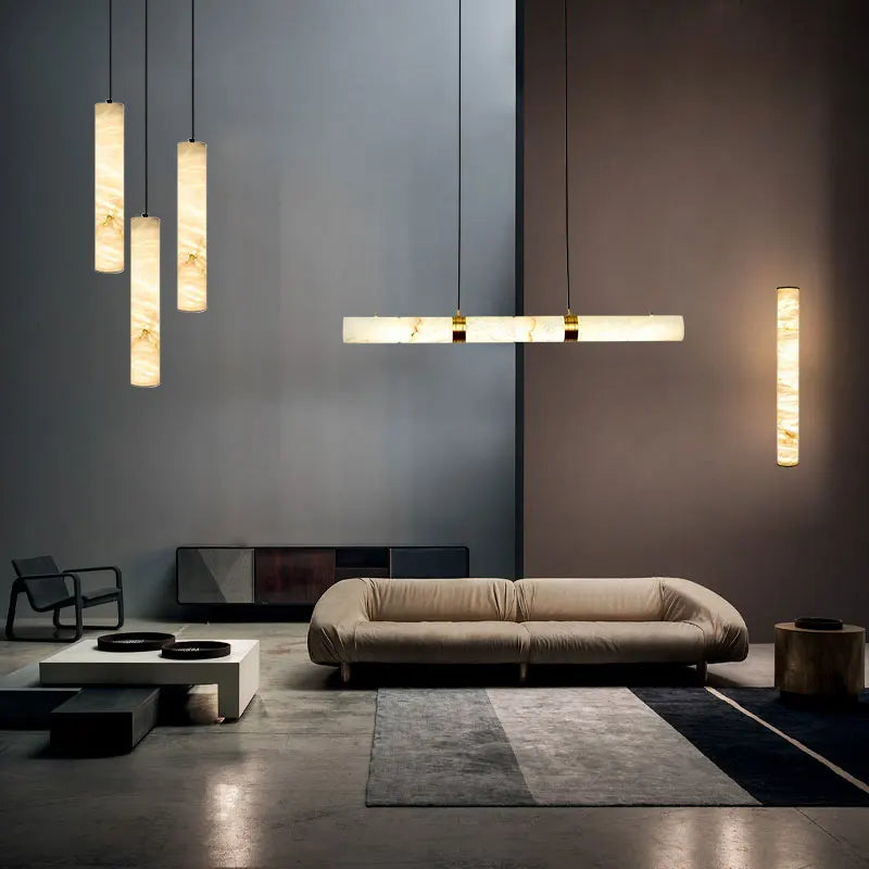 Marble Pendant Lamp For Living Room