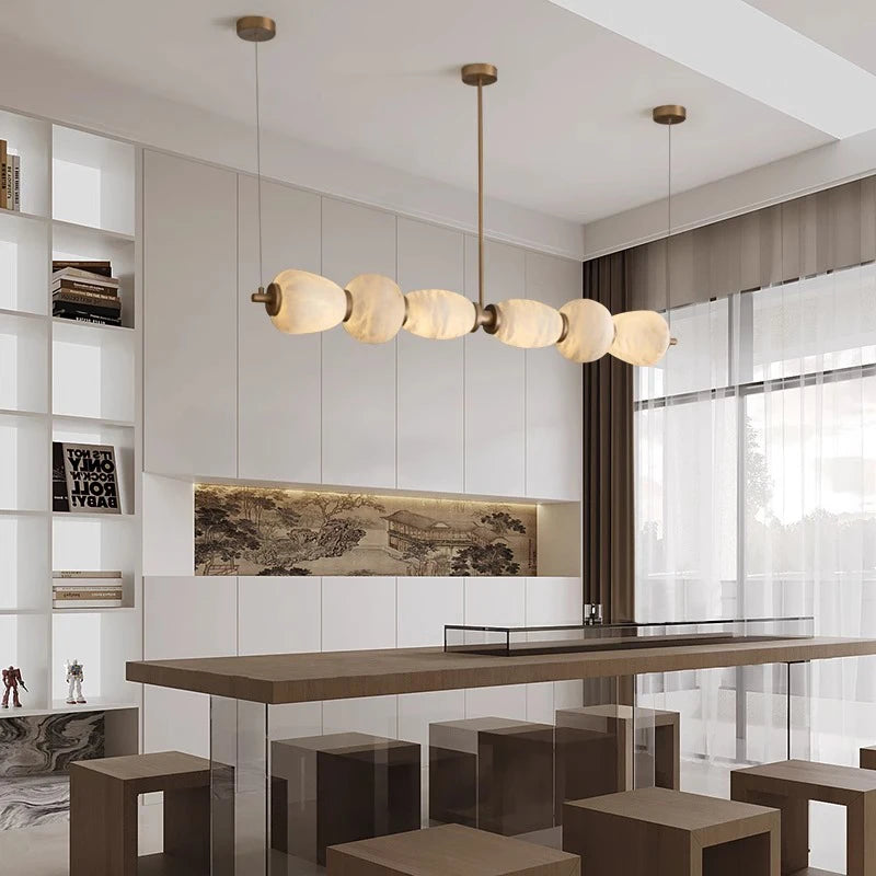 Marble Pendant Light For Dining Room
