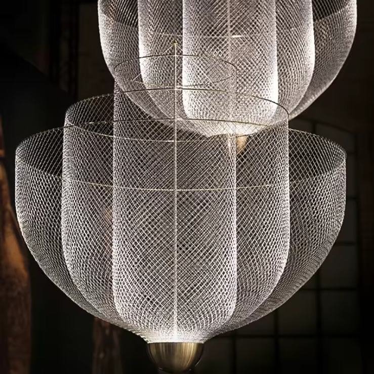 Meshmatics Steel Mesh Ceiling Lamp