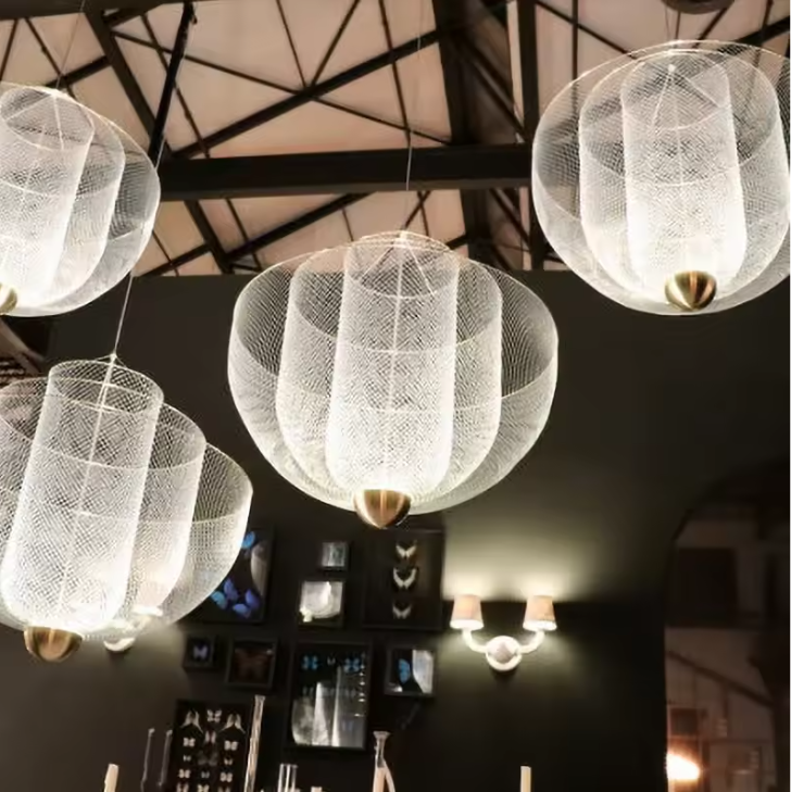 Meshmatics Steel Mesh Ceiling Lights