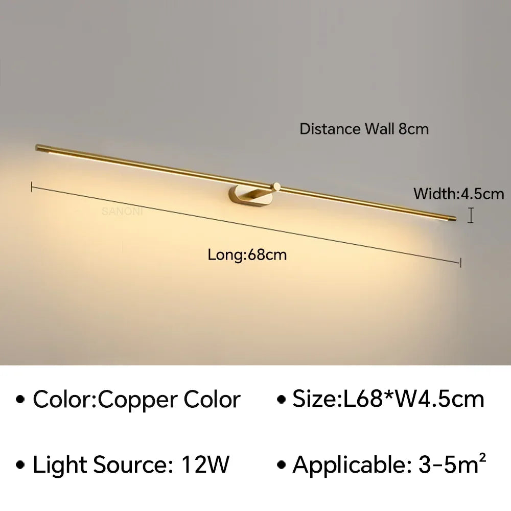 Minimalist Bathroom Vanity Lighting