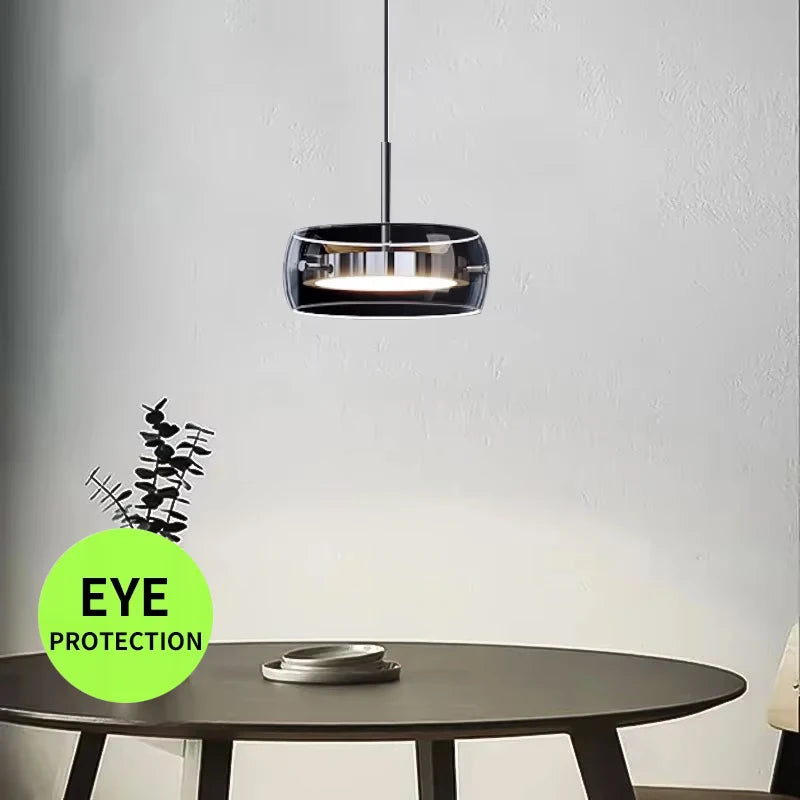 Minimalist Glass Pendant Light Fixture