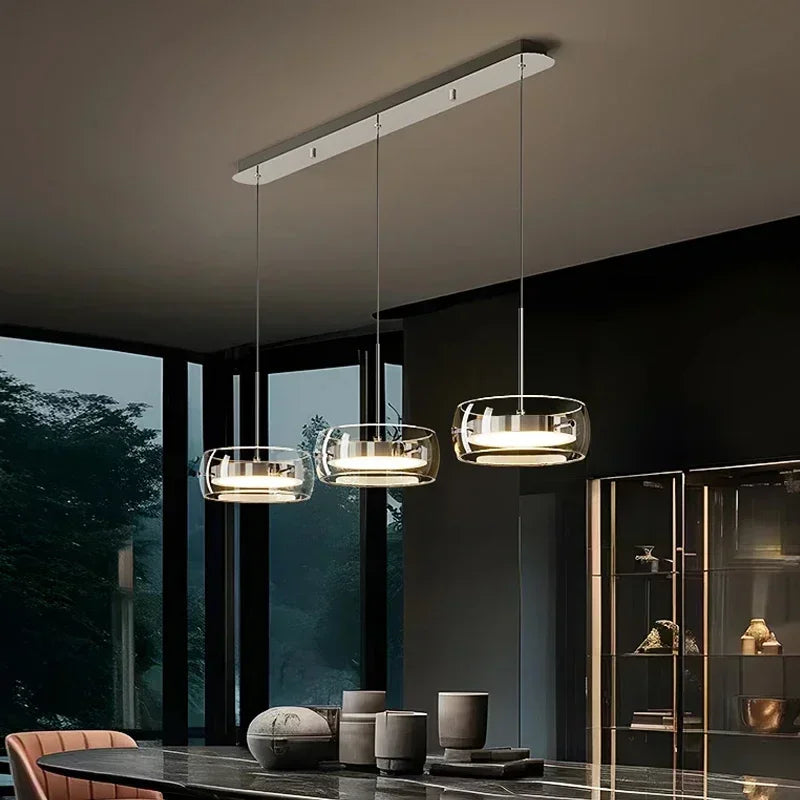 Minimalist Glass Pendant Light Modern