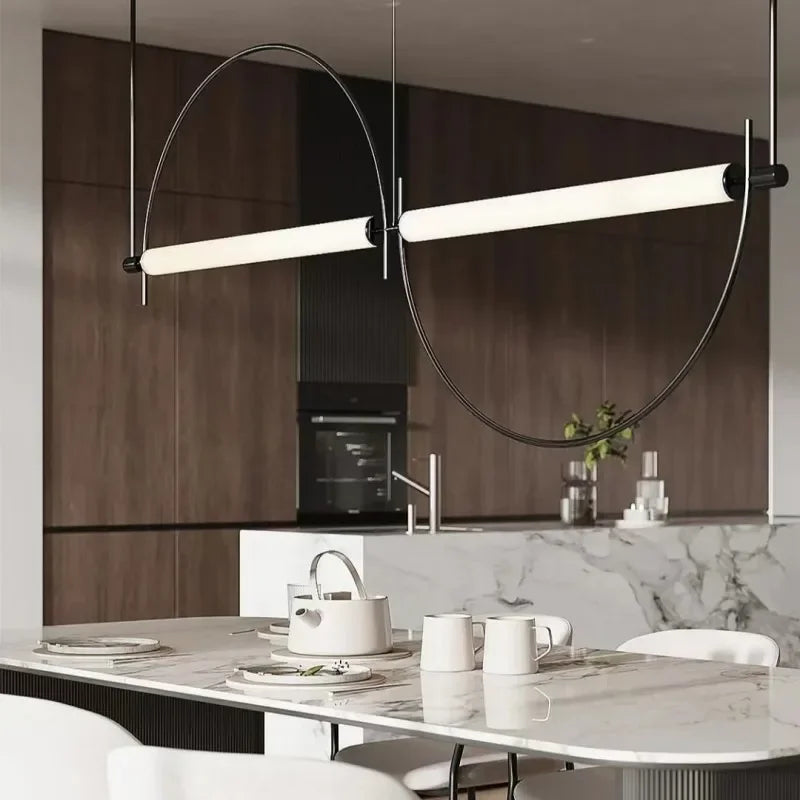 Minimalist Hanging Lamp Dining Room