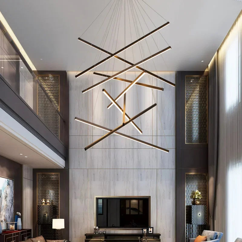 Minimalist LED Ceiling Chandelier