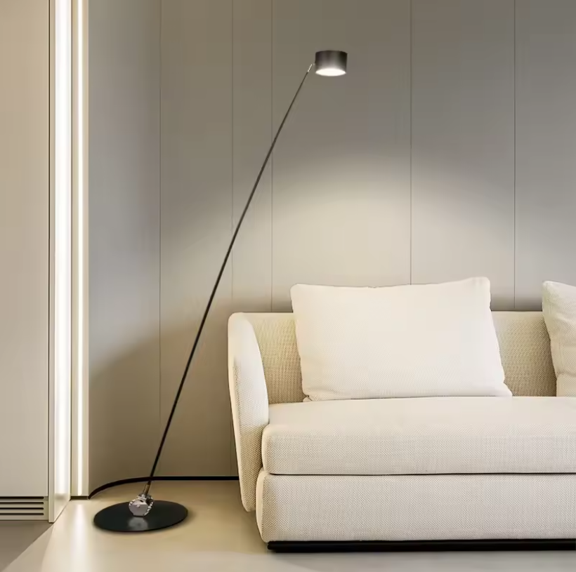 Modern Minimalist Tall Floor Lamp Living Room