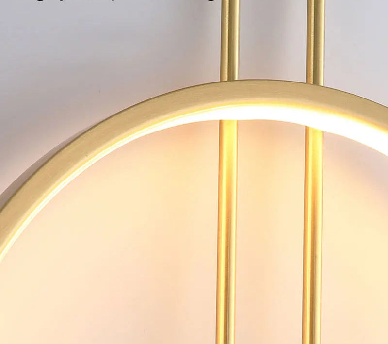 Minimalist Postmodern Wall Lamp Detail