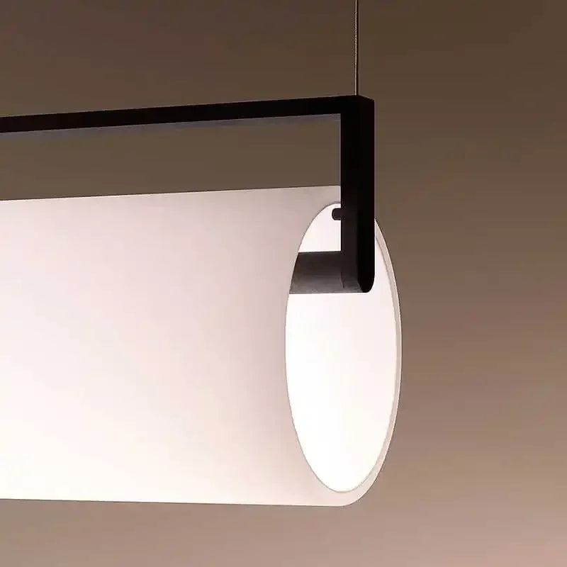 Minimalist Tube Ceiling Light Detail