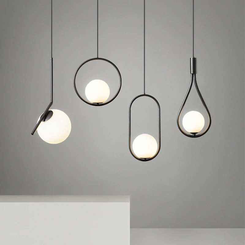 Modern Glass Pendant Lights – Brentwood Interiors