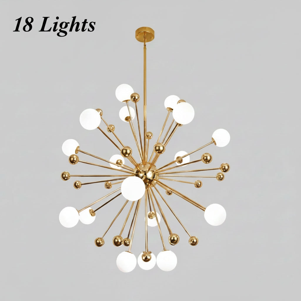 Modern 18 Light LED Chandelier