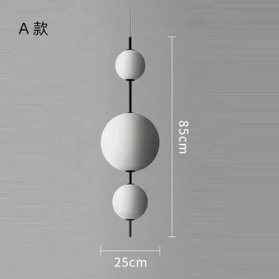 Modern 3 Or 4 Head Pendant Light