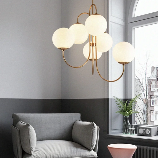 Modern 6 Light Chandelier
