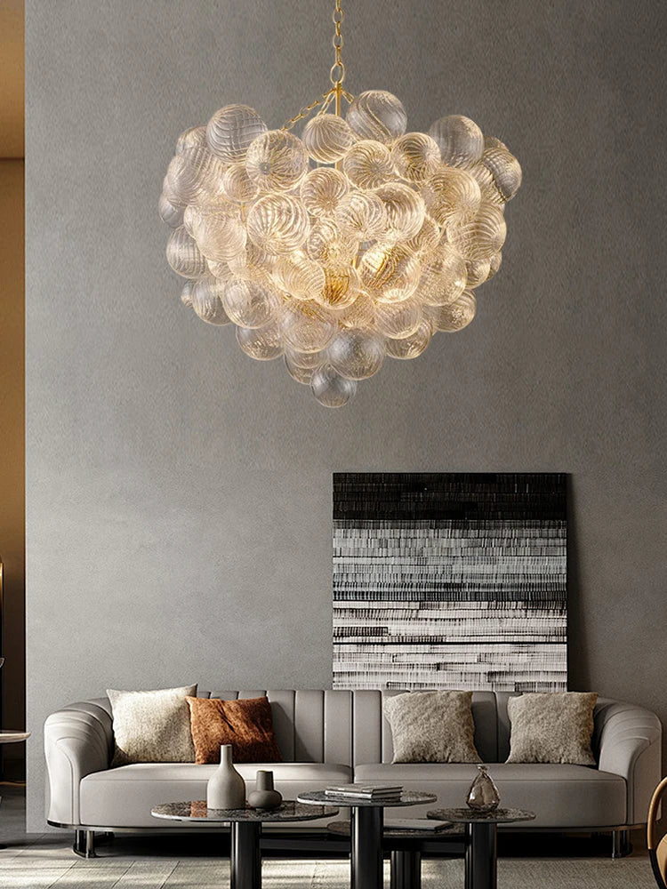 Modern Bubble Glass Chandeliers
