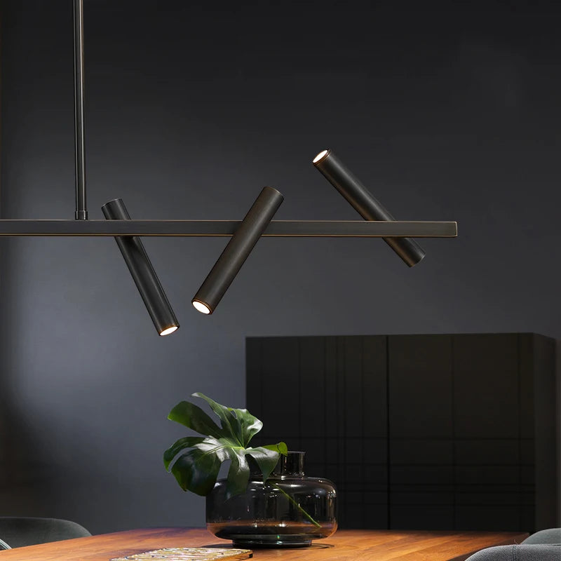 Modern Ceiling Light Fixture With Adjustable Heads