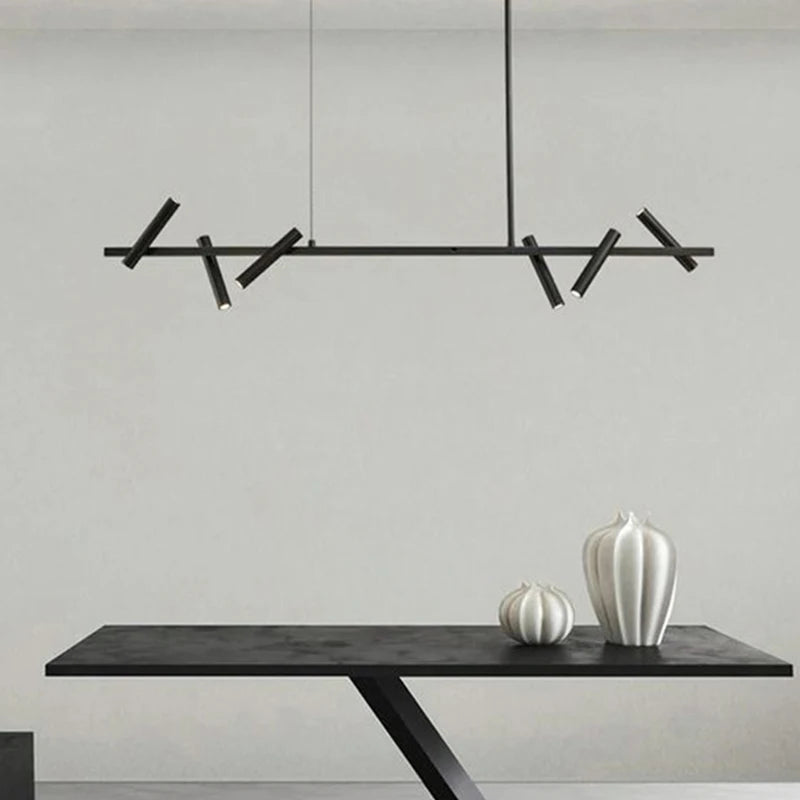 Modern Ceiling Light Fixture With Rotating Heads