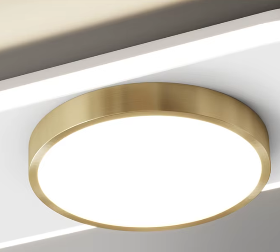 Gold Modern Ceiling Light For Kitchen Bedroom Or Hallway