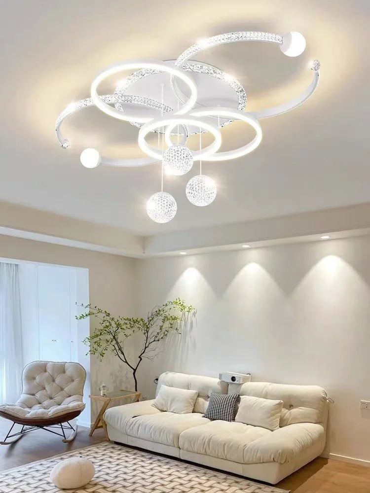 White Ceiling Lights For Living Room