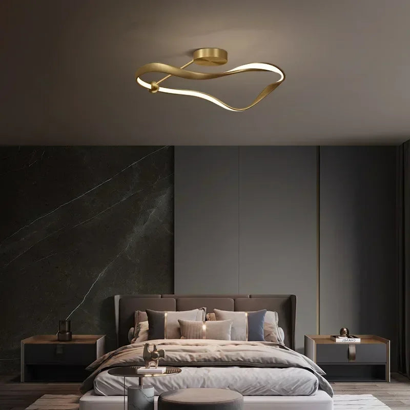 Modern Ceiling Lights In Gold