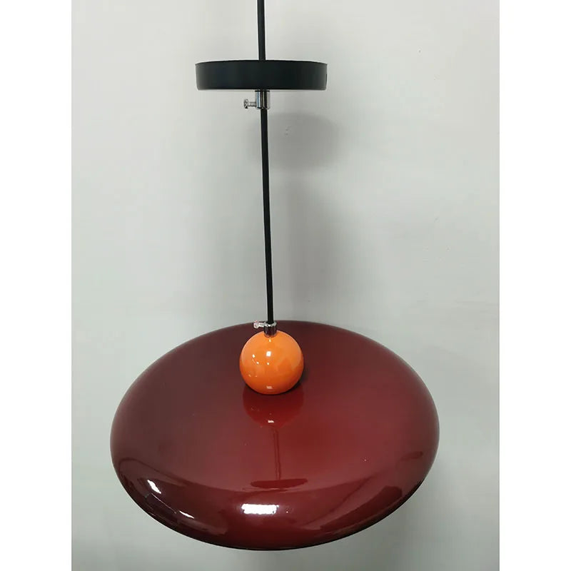 Modern French Ceiling Light red