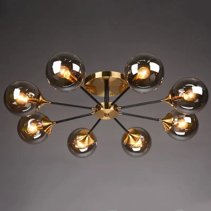 Modern Glass Ball Pendant Ceiling Light