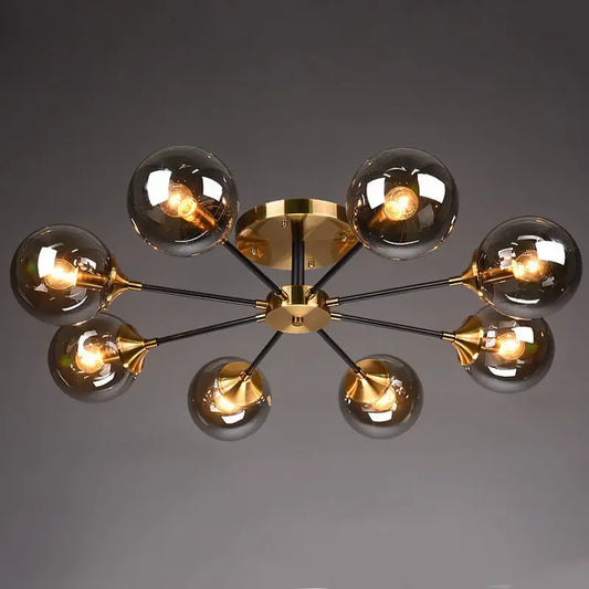 Modern Glass Ball Pendant Ceiling Light