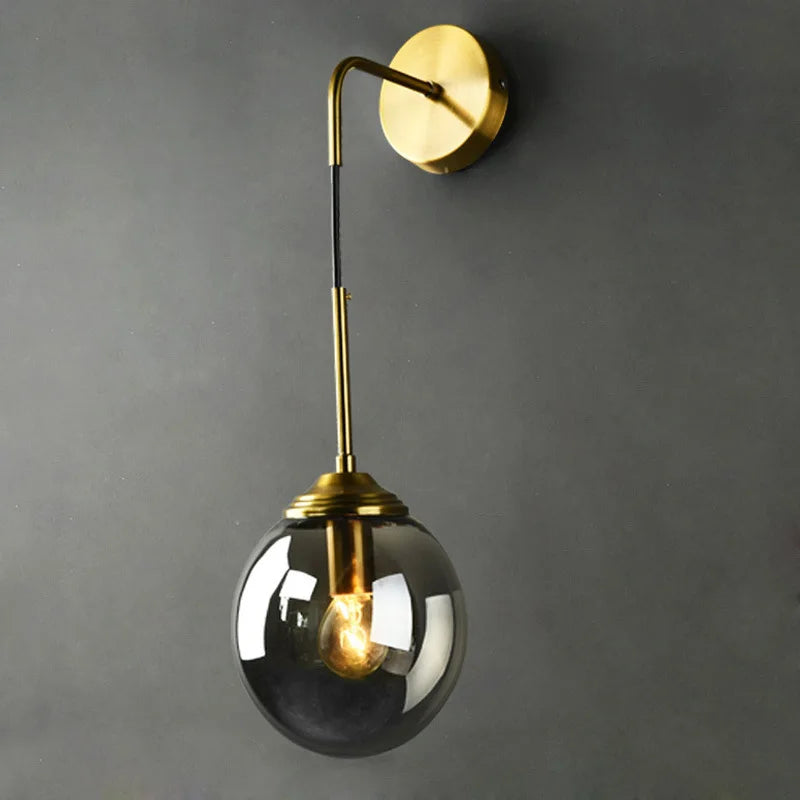 Glass Ball Wall Lights