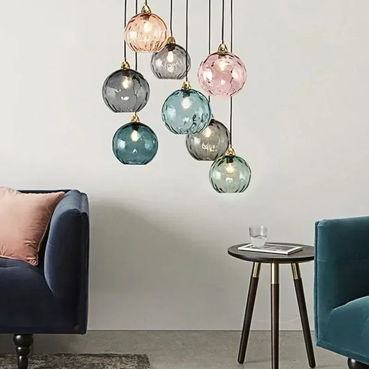 Modern Glass Chandelier