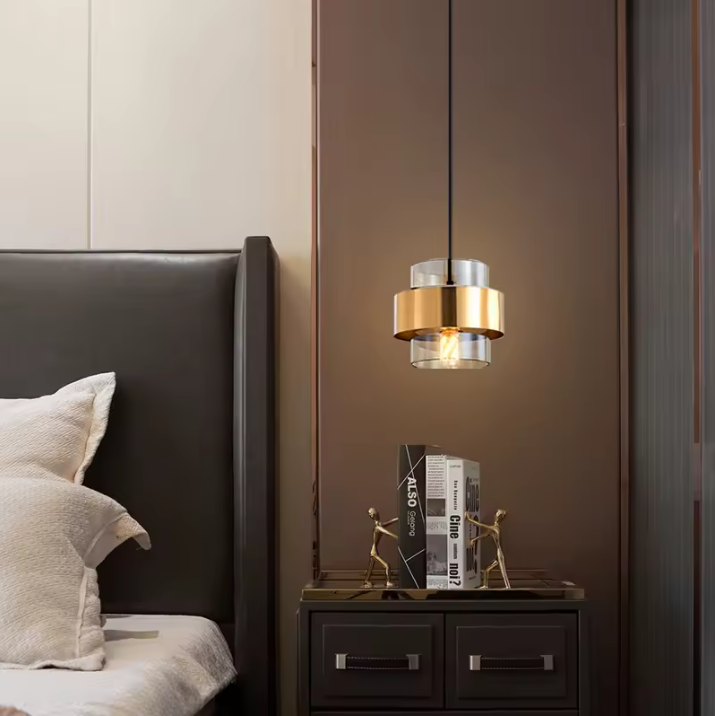 Modern Glass Lamp Bedroom