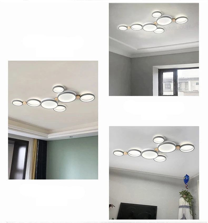 Modern LED Ceiling Light For Living Room Dining Room Bedroom