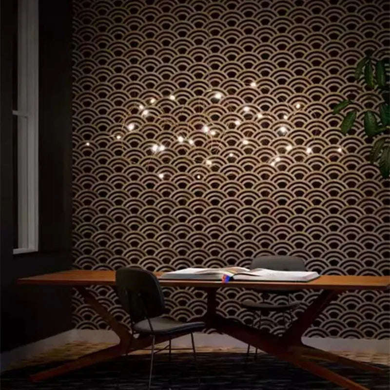 Modern LED Firefly Chandelier For Luxury Interiors – Brentwood Interiors