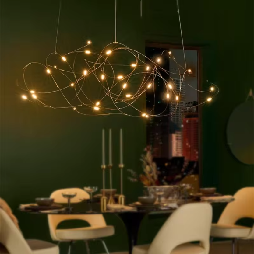 Modern LED Firefly Chandelier For Luxury Interiors – Brentwood Interiors