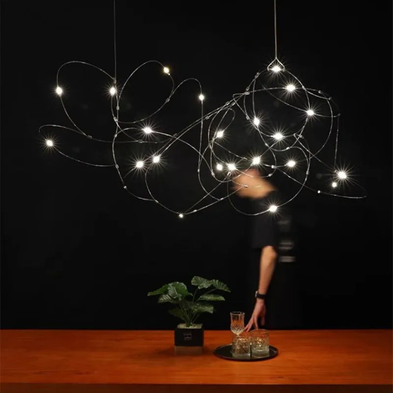 Modern LED Firefly Chandelier For Luxury Interiors – Brentwood Interiors