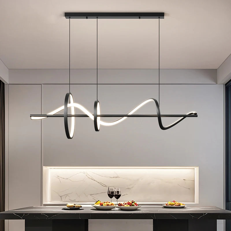 Modern LED Kitchen Dining Room Chandeliers