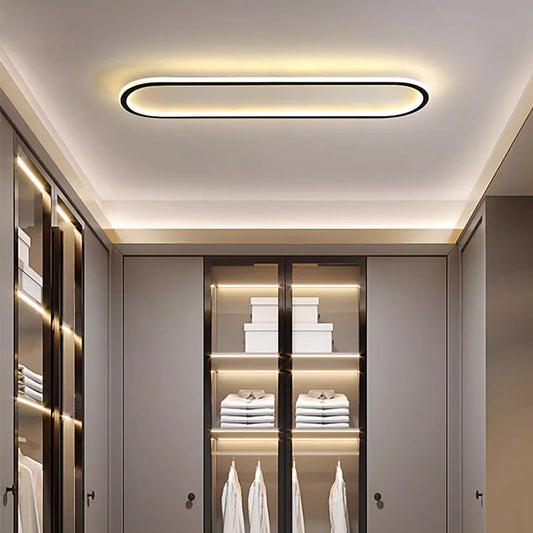 Modern LED Oval Ceiling Light