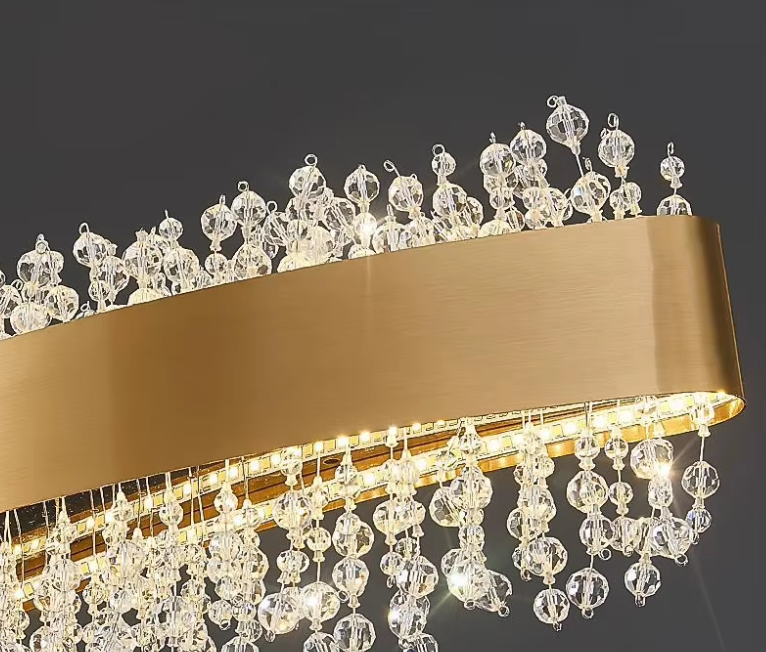 Modern Luxury Crystal Pendant Light Chandelier