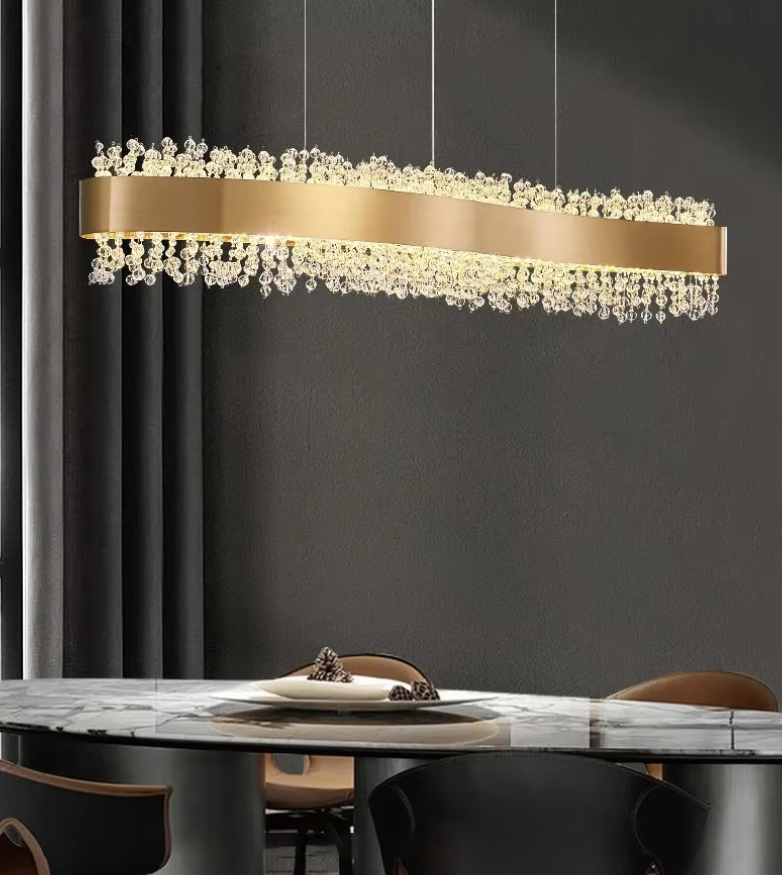 Modern Luxury Crystal Pendant Light Chandelier