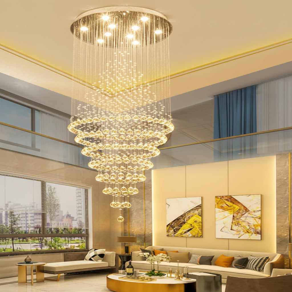 Modern Luxury LED Crystal Chandelier