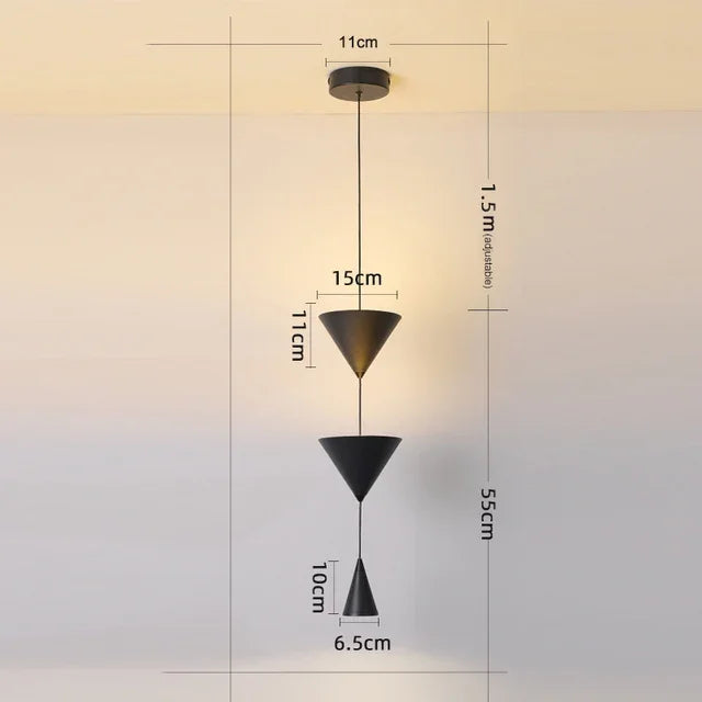 Modern Minimalist Cone Pendant Lights