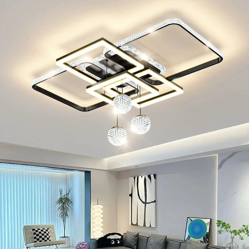 Modern Minimalist LED Ceiling Lights for Living Room Bedroom
