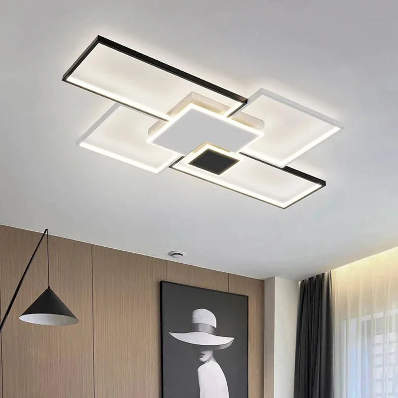 Modern Multi Squares Ceiling Lights