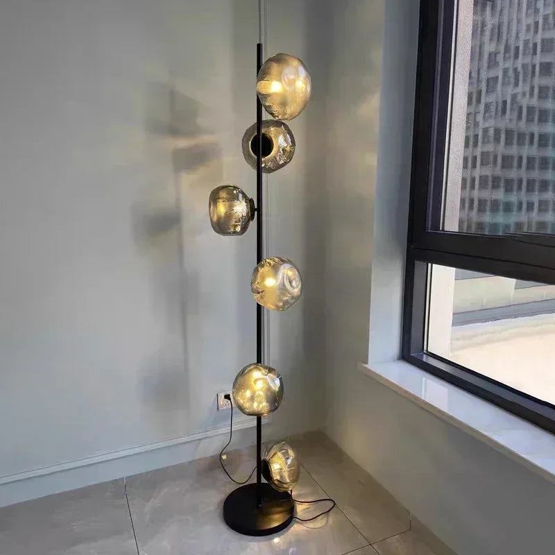Glass Floor Lamp Modern
